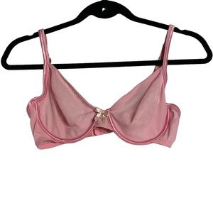 Vintage Victoria’s Secret Sheer Mesh Pale Pink Size 36C Y2K